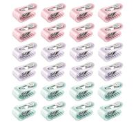 FDGGT Clips De Couette en Plastique Polyvalents, 24 Pièces, Supports De Couette, Clips Antidérapants, Accessoires pour La Maison