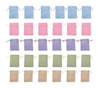 FDGGT Mini Sacs De Rangement 30 Pièces, Sacs Cadeaux, Sacs À Bonbons, Sacs À Bijoux, Sacs À Cordon