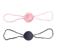 FDGGT Pack De 2 Couvre-Nez En Laine Au Crochet, Couvre-Nez Chauds Et Respirants, Charmes De Nez Résistants Au Froid, Décoration De Nez, Accessoires De Tir Amusants