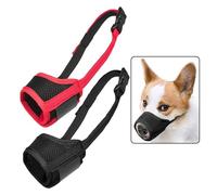 FDGGT Pack De 2 Muselières pour Chiens, Muselières Anti-Morsure Et Anti-Cri, Muselières Respirantes pour Animaux De Compagnie, Muselières Réglables, Fournitures pour Animaux De Compagnie