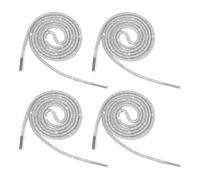 FDGGT Pack De 4 Lacets Strass, Lacets À Paillettes, Lacets Créatifs, Lacets Décoratifs, Remplacement De Lacets