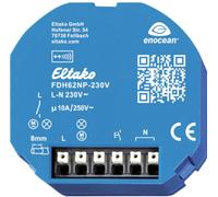 FDH62NP-230V+FTKB-rw Eltako sans fil Actionneur de commutation 1 canal encastré Puissance de coupure (max.) 2500 W Portée max. 30 m