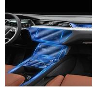 FDHWINGI Accessoires de voiture en TPU transparent pour intérieur de console centrale, pour Audi Etron e-tron 2020-2024V