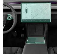 FDHWINGI Film de protection d'écran anti-rayures pour console centrale de voiture - Accessoires transparents en TPU pour Tesla Model Y Juniper 2025 2026