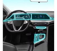 FDHWINGI Film de protection d'écran anti-rayures pour console centrale de voiture - Accessoires transparents en TPU pour Changan Eado Plus 2020-2022