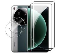 FDHYFGDY 2+2 Pièces Film pour Xiaomi 15 Ultra Verre Trempé, Protection de l'appareil Photo et Film de Protection du Verre, Dureté 9H, Protecteur d'écran HD