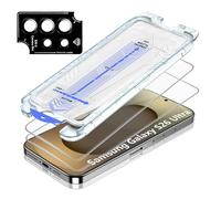 FDHYFGDY 2 Pièces Verre Trempé pour Samsung Galaxy S26 Ultra Protection écran, avec Protection D'objectif [Installation Automatique], Haute Définition, sans Bulles, Dépoussiérage Automatique