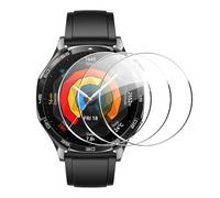 FDHYFGDY 3 Pièces Films de Protection d'écran pour OnePlus Watch 3/Huawei Watch GT 5/5 Pro 46mm Verre trempé, Film Protecteur de dureté 9H, [sans Bulles] [Anti-Rayures]
