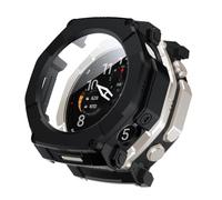 FDHYFGDY Coque de Protection pour Amazfit T-Rex Ultra 2, avec Protecteur d'écran, Ultra-Mince et résistant aux Rayures,Compatible avec Amazfit T-Rex Ultra 2 - Noir