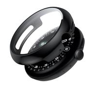 FDHYFGDY Coque de Protection pour Google Pixel Watch 4 45mm, avec Protecteur d'écran, Ultra-Mince et résistant aux Rayures,Compatible avec Google Pixel Watch 4 - Noir