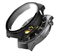 FDHYFGDY Coque de Protection pour Huawei Watch GT 6 Pro 46mm, avec Protecteur d'écran, Ultra-Mince et résistant aux Rayures,Compatible avec Huawei Watch GT 6 Pro - Noir