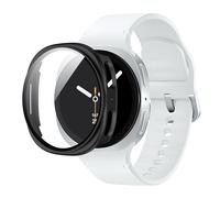 FDHYFGDY Coque de Protection pour Samsung Galaxy Watch 8 44mm, Avec protecteur d'écran, ultra-mince et résistant aux rayures, compatible avec Galaxy Watch 8 44mm- Noir