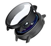 FDHYFGDY Coque de Protection pour Venu 4 41mm, avec Protecteur d'écran, Ultra-Mince et résistant aux Rayures,Compatible avec Garmin Venu 4 - Noir