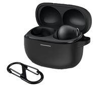 FDHYFGDY Coque en Silicone Compatible avec Xiaomi Redmi Buds 6 Pro, Coque de Protection avec Mousqueton, Coque Fine et Douce, résistante aux Chocs