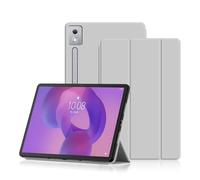 FDHYFGDY Coque pour Lenovo Idea Tab Pro 12,7 Pouces, Nouvel étui en Cuir PU Triple pli avec Fonction Veille/réveil Automatique - Gris