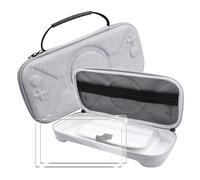 FDHYFGDY Coque pour Nintendo Switch 2 2025 Étui + 2X Film de Protection,[Ferme à l'amorçage] Hard Protective Cover Handheld Bag Bas, Transporter Le Sac pour Switch 2, Voyage-Friendly