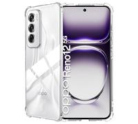 FDHYFGDY Coque pour Oppo Reno 12, Coque de Téléphone Transparente Antichoc en Silicone, Étui de Protection en TPU Souple Transparent Mince