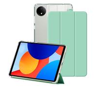 FDHYFGDY Coque pour Redmi Pad SE 8,7", Housse en Cuir PU + TPU, Housse de Protection Triple Pliage avec Fonction Veille/Réveil Automatique - Vert