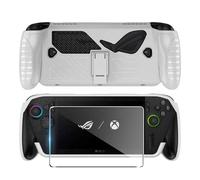 FDHYFGDY Coque pour ROG Xbox Ally X/ROG Xbox Ally, Étui de Protection en TPU avec béquille, Coque de Protection Absorbant Les Chocs et Anti-Rayures (Blanc)