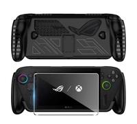 FDHYFGDY Coque pour ROG Xbox Ally X/ROG Xbox Ally, Étui de Protection en TPU avec Support, Coque de Protection Absorbant Les Chocs et Anti-Rayures (Noir)