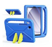 FDHYFGDY Coque pour Samsung Galaxy Tab A11 8.7", Léger Résistante Étui Antichoc Poignée de Transpor, Housse de Protection Robuste pour Enfant und Adulte Coque, Bleu