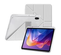 FDHYFGDY Coque pour Xiaomi Redmi Pad 2 Étui de Protection Pliable Multi-Angles, Cuir PU Triple Pli Housse de Protection avec Fonction Veille/Réveil Automatique