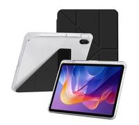 FDHYFGDY Coque pour Xiaomi Redmi Pad 2 Étui de Protection Pliable Multi-Angles, Cuir PU Triple Pli Housse de Protection avec Fonction Veille/Réveil Automatique