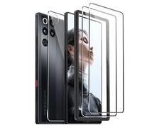 FDHYFGDY Film de Protection pour RedMagic 11 Pro Verre Trempé,[2+1+1] Protection Ecran + Film Protecteur Arrière+Cadre D'installation, HD Clear, Aux Rayures,Sans Bulles