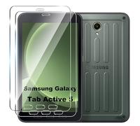 FDHYFGDY Lot de 2 films de protection pour Samsung Galaxy Tab Active 5 / Galaxy Tab Active 3 verre trempé, résistant aux rayures, sans bulles, film de protection d'écran avec niveau de dureté 9H.