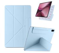 FDHYFGDY Magnétique Coque pour OnePlus Pad 3 13,2" Étui de Protection, Nouvel Étui en Cuir PU Triple Pli Housse de Protection avec Fonction Veille/Réveil Automatique - Bleu