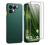 FDHYFGDY Protecteur d'écran pour Fairphone 6 Verre Trempé,【2+3】 Protection de l'appareil Photo et Film de Protection du Verre,Dureté 9H, Anti-Rayures