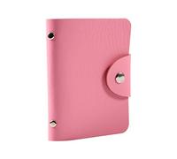 Fdit 1 pc PU Cuir ID Titulaire de la Carte de Visite de crédit étui pour Carte Portefeuille Porte-Carte de crédit étui de Poche Sac à Main Portefeuille pour 24 Cartes(4#)