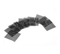 Fdit 10 pièces jardinage Pot de fleur trou maille tapis Pad plante rempotage bonsaï fond grille tapis Drainage filet pour bonsaï(2#)