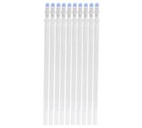 Fdit 100 Pièces Haute Température Fondu Couleur Stylo Recharge Tissu Marquage Stylos Stylos Effaçables à la Chaleur pour Quilting Couture Bricolage Couture