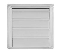 Fdit 100mm en Acier Inoxydable Grille De Ventilation Couverture Mur Conduit Ventilation Sécheuse Extracteur Extracteur Ventilateur Sortie