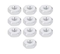 Fdit 10pcs 8mm Couvercle de pignon Bar écrou écrous hexagonaux adaptés pour tronçonneuse Stihl tronçonneuse Solo