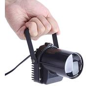 Fdit 12W LED Faisceau Spot lumières Extérieur Drapeau Lumière Blanc Super Lumineux Miroir Boule Spotlight Étroit Angle de Faisceau LED Ronde Spotlight Mini Scène Lumières