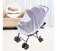 Fdit 1PC Baby Baby Net, Café Polyester Material, Bloc Efficace, S'adapte à la Plupart (WHITE)