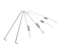 Fdit 2 Ensembles en métal régulateur de Vitesse du Ressort de Retour du Papillon des gaz Tige de Liaison Haute stabilité pour Moteurs GX140 GX160 GX200