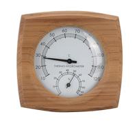 Fdit 2-In-1Sauna Température Cèdre Bois Thermomètre Hygromètre Thermo-Hygromètre Accessoires De Sauna