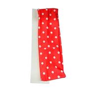 Fdit 2 Pièces Bandeau de Yoga à Pois, Mélange de Coton et de Polyester Bandeau élastique Respirant, Mode D'absorption de la Sueur Antidérapant pour le Yoga, la Course à Pied, le (2 pièces)