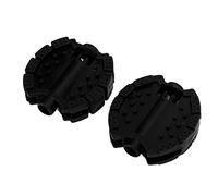 Fdit 2 Pièces Pédales de Vélo, Plastique Enfant bébé Poussette Roue Avant Pédale Enfants Tricycle Vélo Pédale de Remplacement pour Le Cyclisme en Plein Air (Black)