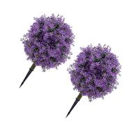 Fdit 2 Pièces Topiaire de Cyprès Artificiel, Plantes D'extérieur de 23,6 Pouces, Buissons de Faux Cèdre, Arbustes avec Pointes pour Porche, Utilisation Intérieure et Extérieure