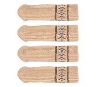 Fdit 20Pcs Couvre-Pieds de Chaise en Silicone Acrylique Couvre-Pieds de Chaise Protecteurs de de Meubles Protecteurs de Sol élastiques Double Couche Antidérapants pour Chaises,