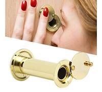 Fdit 220 Degrés Porte De Sécurité De Vue Avec Couvercle Arrière Pour La Sécurité À La Maison, Facile -Installer Matériel De Porte Pour Un Usage Domestique, Disponible En Différentes Couleurs (Allongé