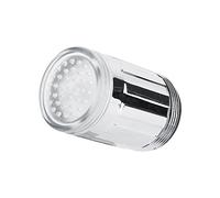 Fdit 3 Couleurs LED lumière Changeante Lueur capteur de température Jet d'eau Robinet Robinet Couleur Change avec la température pour la Cuisine