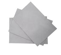 Fdit 3 Pcs étanche de Réparation en PVC pour les Bottes Gonflables, Emballage de Patch Stable pour pour Nager (Blanc gris)