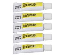 Fdit 300 ℃ Résistant à la Chaleur à la Chaleur: Processeur de Graisses Thermiques, Pâte Thermique Forte, Assurance pour Dispositifs électriques, 5 Tuyaux de Pâte Blanche, Total 25 G