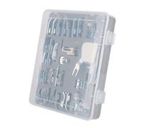 Fdit 30pcs Set de Pied de la Machine à Coudre Multifonctionnelle, Kit D'accessoires de Broderie D'outils de Couture pour Fabrication de Courtepointe