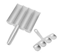 Fdit 4 en 1 Maker de Boulettes de Viande, Outil de Fabrication de Boulettes de Viande en Acier Inoxydable Quadruple Press de Boulettes de Viande pour la Cuisine à Domicile avec Outil